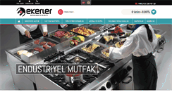 Desktop Screenshot of ekerlermutfak.com